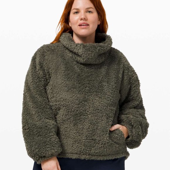 Lulu Lemon Sherpa Pullover Sweater - Picture 1 of 8